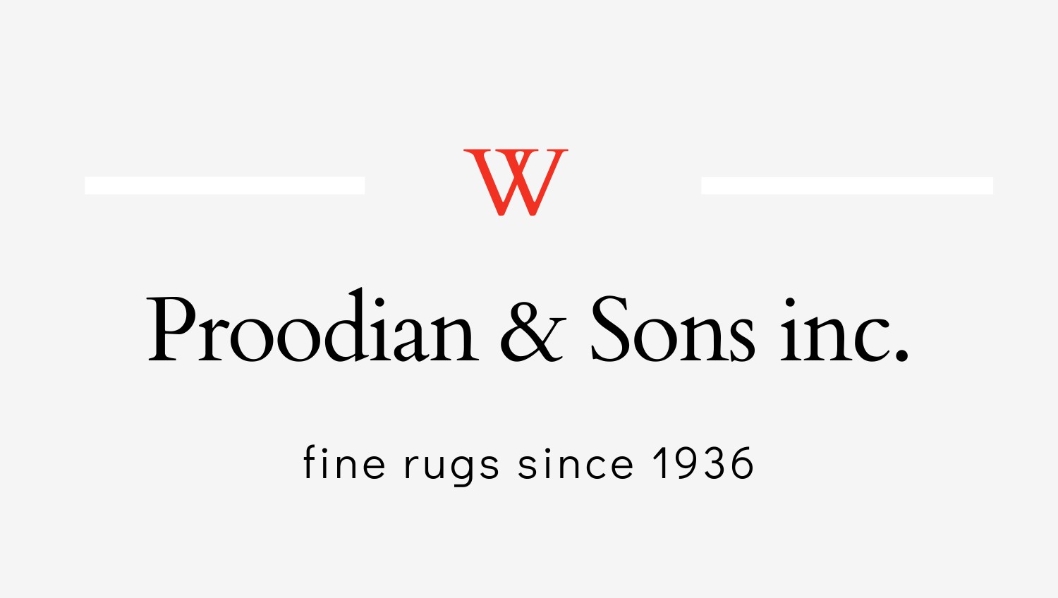 W Proodian & Sons